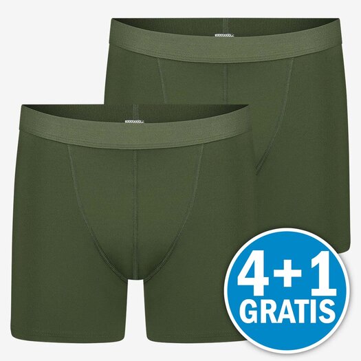 Beeren Heren Elegance Boxershort Kris Donker Groen 2-Pack Voordeelpakket