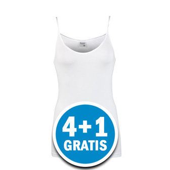 Beeren Dames Comfort Feeling Top Wit Voordeelpakket