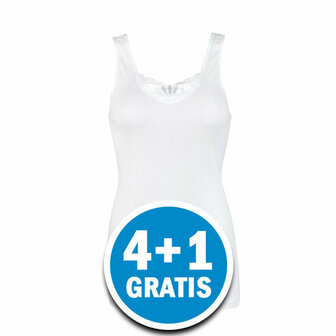 Beeren Dames Hemd Brenda Wit Voordeelpakket