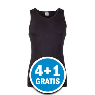 Beeren Comfort Feeling Heren Hemd Zwart  Voordeelpakket