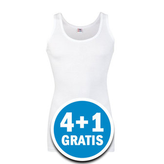Beeren Heren Startex Hemd Wit Voordeelpakket