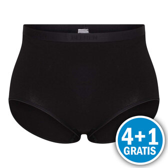 Beeren Dames Slip Comfort-XL Zwart Voordeelpakket