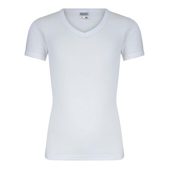 Beeren Jongens M3000 T-shirt V-hals Wit Voordeelpakket