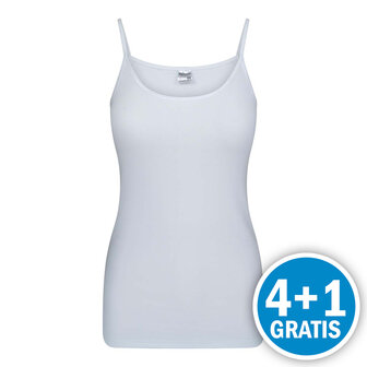Beeren Dames Hemd Brigitte Wit Voordeelpakket