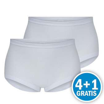 Beeren Dames Panty Slip Diana Wit 2-Pack Voordeelpakket