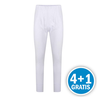 Beeren Heren M3400 Lange Pantalon Wit Voordeelpakket