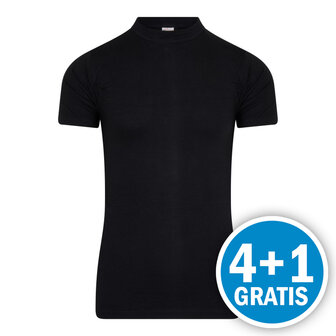 Beeren Comfort Feeling Heren T-shirt Zwart Voordeelpakket