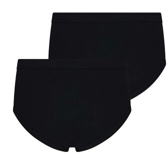 Beeren Heren M3000 Slip Gulp Zwart 2-Pack Voordeelpakket