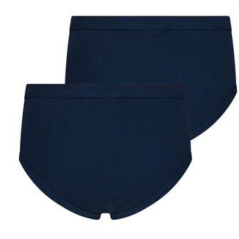 Beeren M3000 Heren Slip Gulp Donkerblauw 2-Pack Voordeelpakket