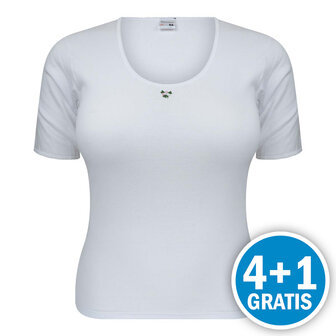 Beeren Dames M3000 T-shirt Wit Voordeelpakket
