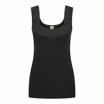 Beeren Dames Comfort Feeling Hemd met kant Dianne Zwart Voordeelpakket