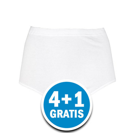 Beeren Dames Tailleslip Maxi Briljant Wit 2-Pack Voordeelpakket