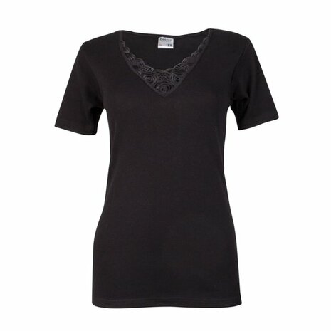 Beeren Dames T-shirt Beatrix Zwart  Voordeelpakket