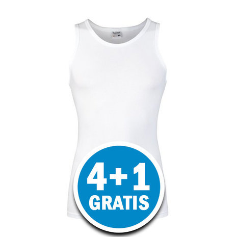 Beeren Heren Comfort Feeling Hemd Wit Voordeelpakket