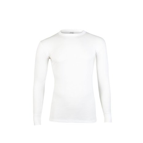 Beeren Heren Thermo Shirt Lange Mouw Wolwit Voordeelpakket