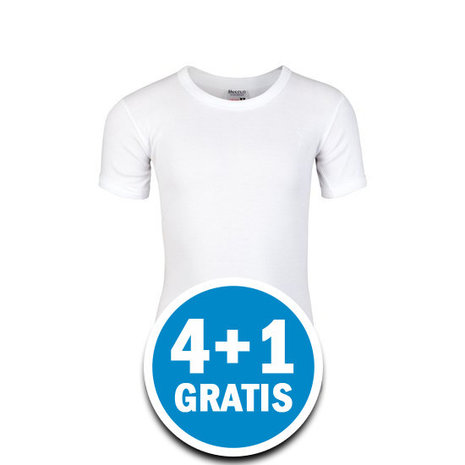 Beeren Jongens M3000 T-shirt Wit Voordeelpakket