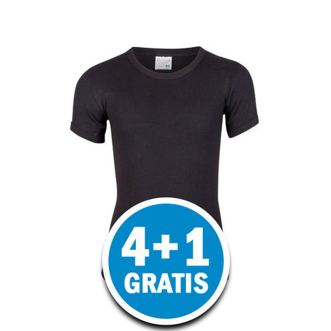 Beeren Jongens M3000 T-shirt Zwart Voordeelpakket