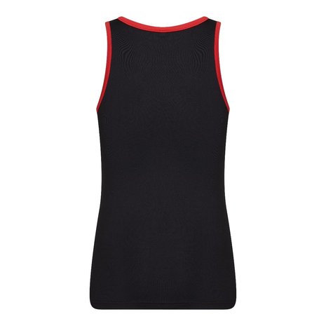 Beeren Meisjes Hemd Mix & Match Rood / Zwart 2-Pack Voordeelpakket