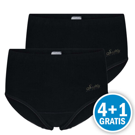 Beeren Julia Dames Tailleslip Zwart 2-Pack Voordeelpakket