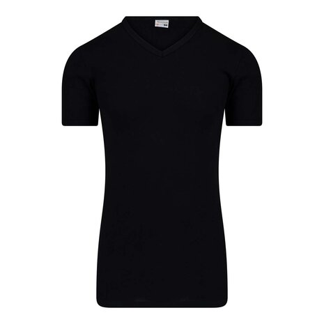 Beeren Heren M3000 V-hals T-shirt Extra Lang Zwart Voordeelpakket