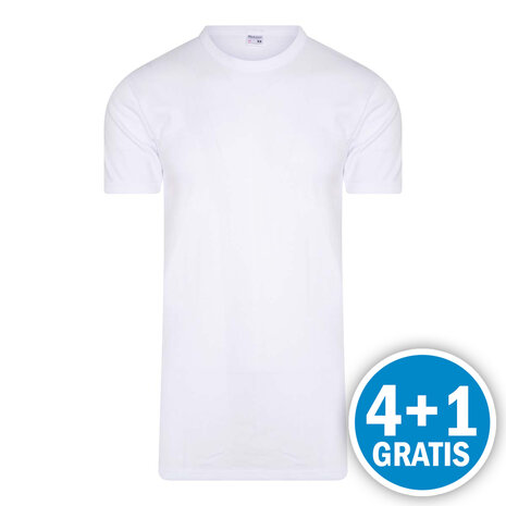 Beeren Heren M3400 T-shirt Wit Voordeelpakket