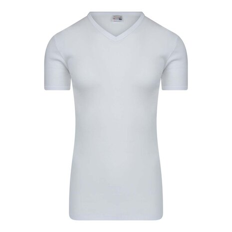 Beeren Heren M3000 V-hals T-shirt Extra Lang Wit Voordeelpakket