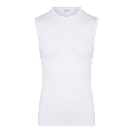 Beeren Heren Mouwloos Shirt M3000 Wit Voordeelpakket