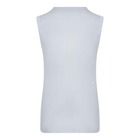 Beeren Heren Mouwloos Shirt V-hals Wit Voordeelpakket