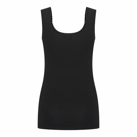 Beeren Dames Comfort Feeling Hemd met kant Dianne Zwart Voordeelpakket
