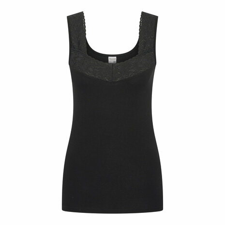 Beeren Dames Comfort Feeling Hemd met kant Dianne Zwart Voordeelpakket
