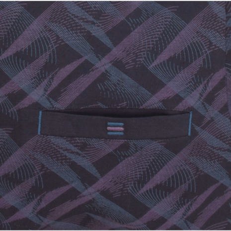 MEQ Herenpyjama – Ronde Hals Blauw 