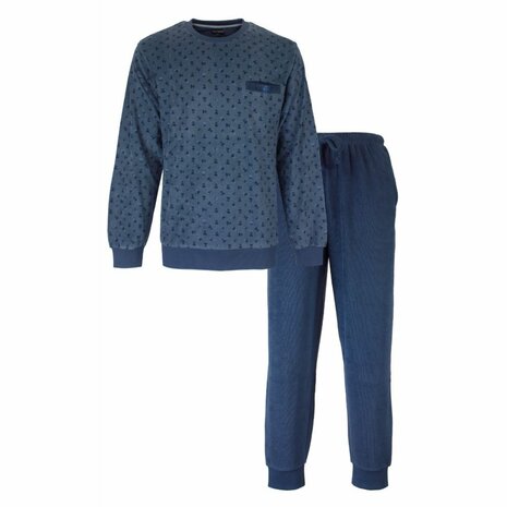 Paul Hopkins Heren pyjama Insignia Blue
