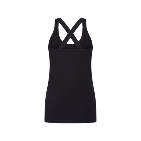 Beeren Cotton Stretch Dames Top Celine &ndash; Zwart
