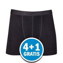 Beeren Jongens Comfort Feeling Boxershort Zwart Voordeelpakket
