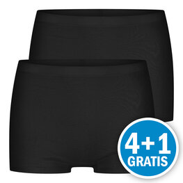Beeren Dames M045 Boxer Zwart 2-pack Voordeelpakket