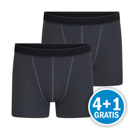 Beeren Young Heren Boxershort Sven 2-Pack Grijs