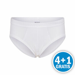 Beeren Young Jongens Slip Wit 2-Pack Voordeelpakket
