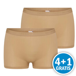 Beeren Young Dames Boxer Beige 2-Pack Voordeelpakket