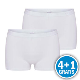 Beeren Young Dames Boxer Wit 2-Pack Voordeelpakket
