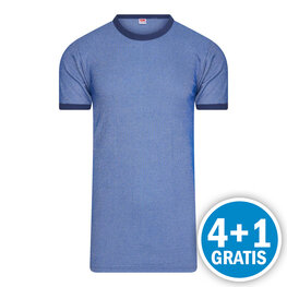 Beeren Heren M2000 T-shirt Blauw Voordeelpakket