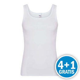 Beeren Young Heren Hemd Wit Voordeelpakket