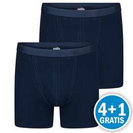 Beeren Heren Boxershort Roger Donkerblauw 2-Pack Voordeelpakket