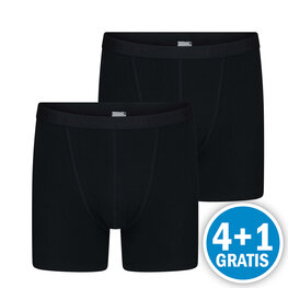 Beeren Heren Boxershort Roger Zwart 2-Pack Voordeelpakket