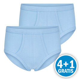 Beeren Heren M3000 Slip Gulp Lichtblauw 2-Pack Voordeelpakket
