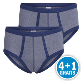 Beeren Jupiter Heren Slip Gulp Blauw 2-Pack Voordeelpakket
