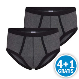 Beeren Heren Jupiter Slip Gulp Zwart 2-Pack Voordeelpakket