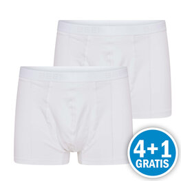 Beeren Rolf Heren Boxershort Wit  2-Pack Voordeelpakket