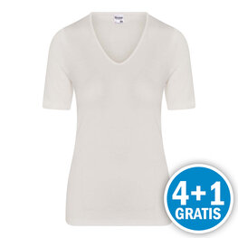 Beeren Thermo Dames T-shirt Wolwit  Voordeelpakket