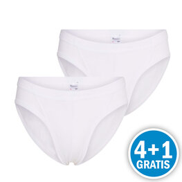 Beeren Comfort Feeling Heren Slip Wit 2-Pack Voordeelpakket