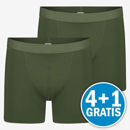 Beeren Heren Elegance Boxershort Kris Donker Groen 2-Pack Voordeelpakket